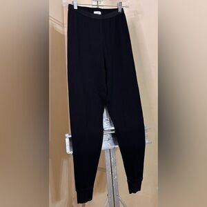 Polar Edge Black Jogger Style Thermal Pants Womens Sz Medium
